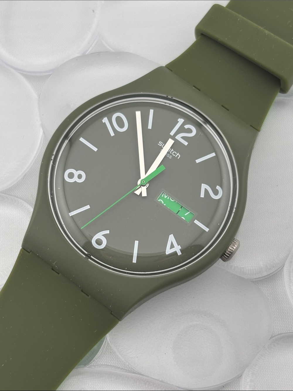 Swatch Watch - SUOG706 - BACKUP GREEN